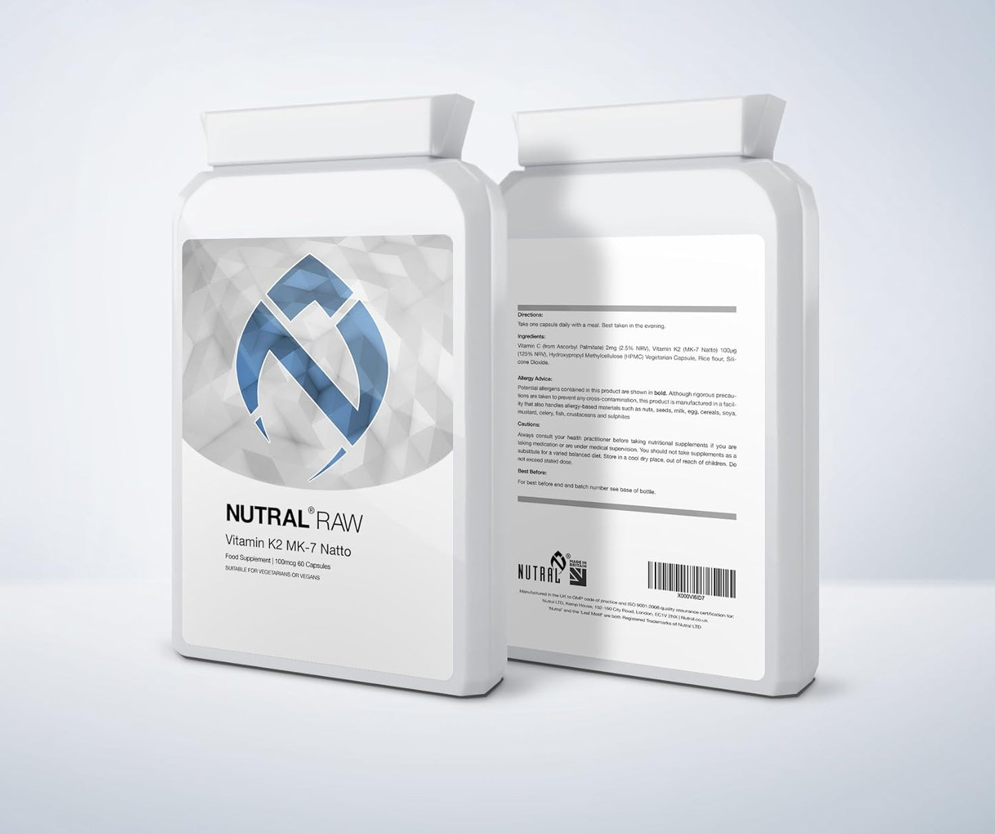 NT ULTRA K-2 CP 100MCG 50 RRL