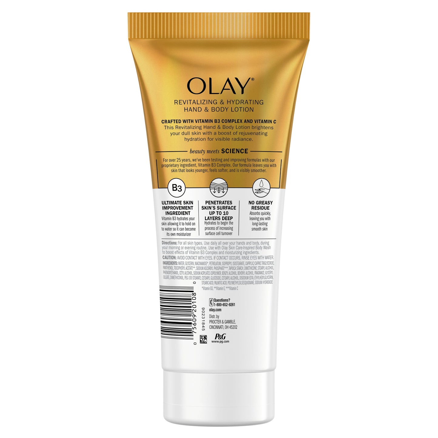 OLAY BODY REVITALIZING W/VIT C LOT 17OZ
