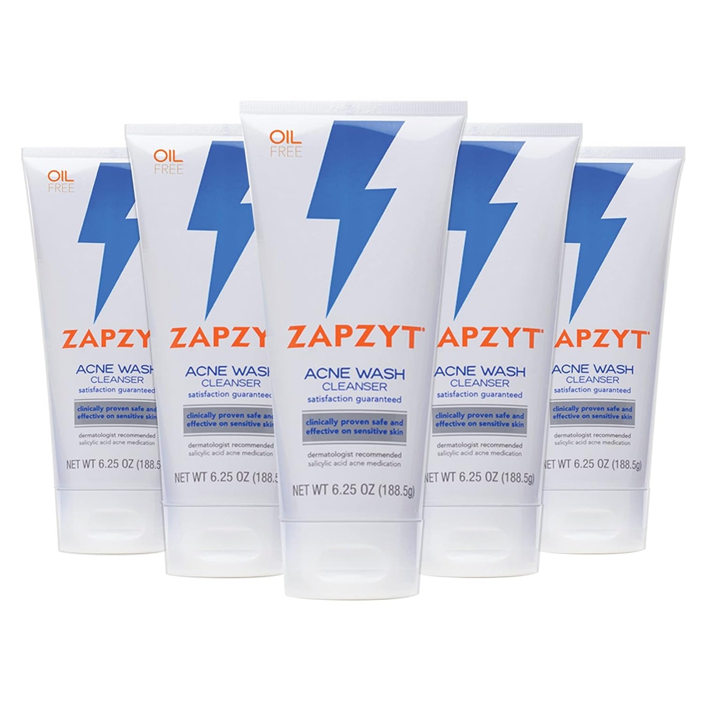 ZAPZYT ACNE WASH LQ 2% 188.5GM