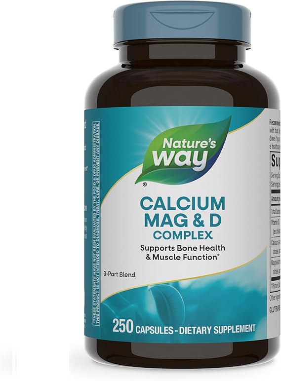 NATURE'S WAY CALCIUM,MAGNESIUM & VIT D