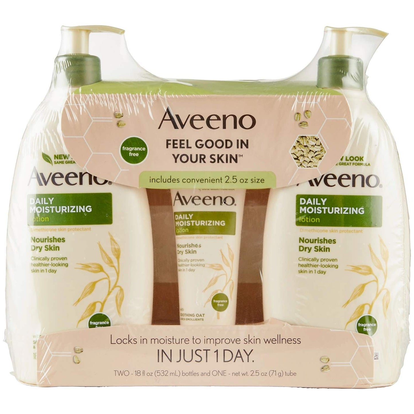 AVEENO BDY MOIS LT 12OZ STRS RLF