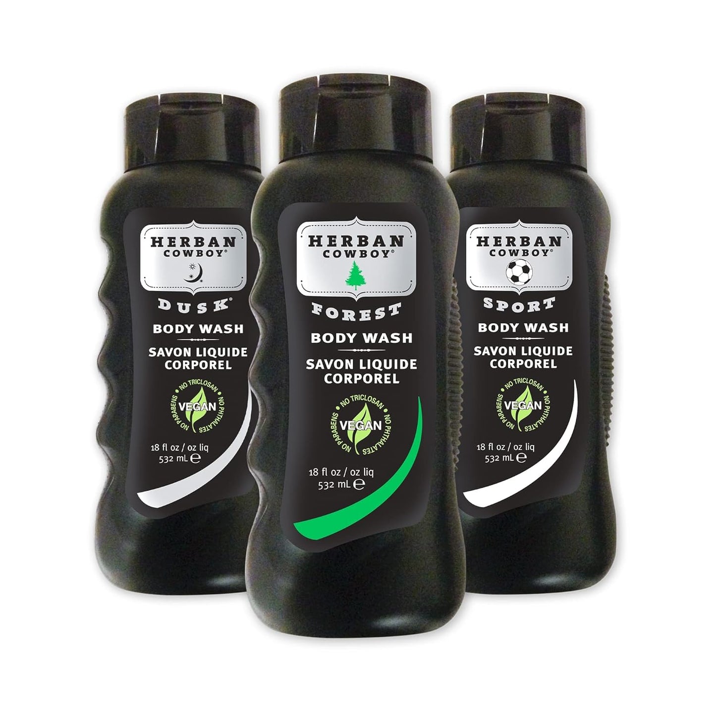 HERBAN COWBOY BODY WASH,FOREST