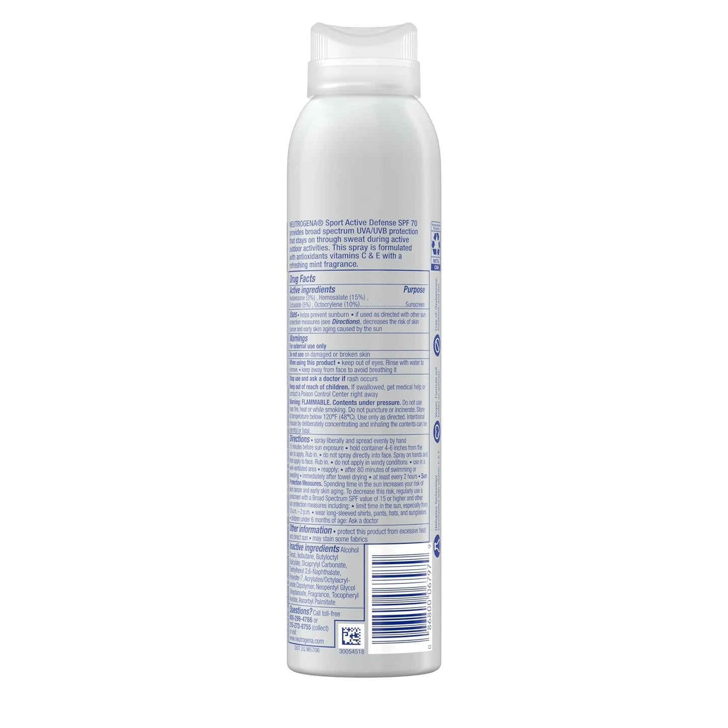 NEUT ACTIVE DEFENSE AE 141G SPF70
