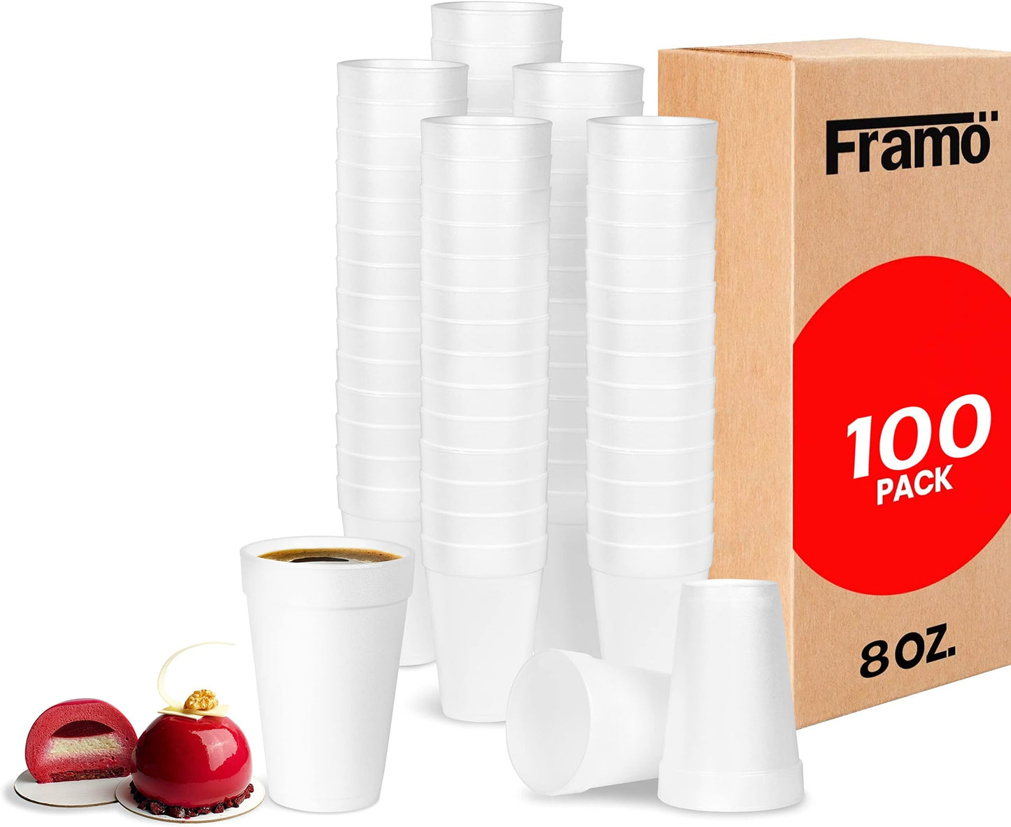 CUPS 8.5OZ 24X45 DART