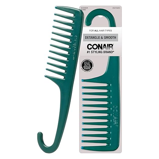 CONAIR Detangle & Smooth Shower Comb - Assorted