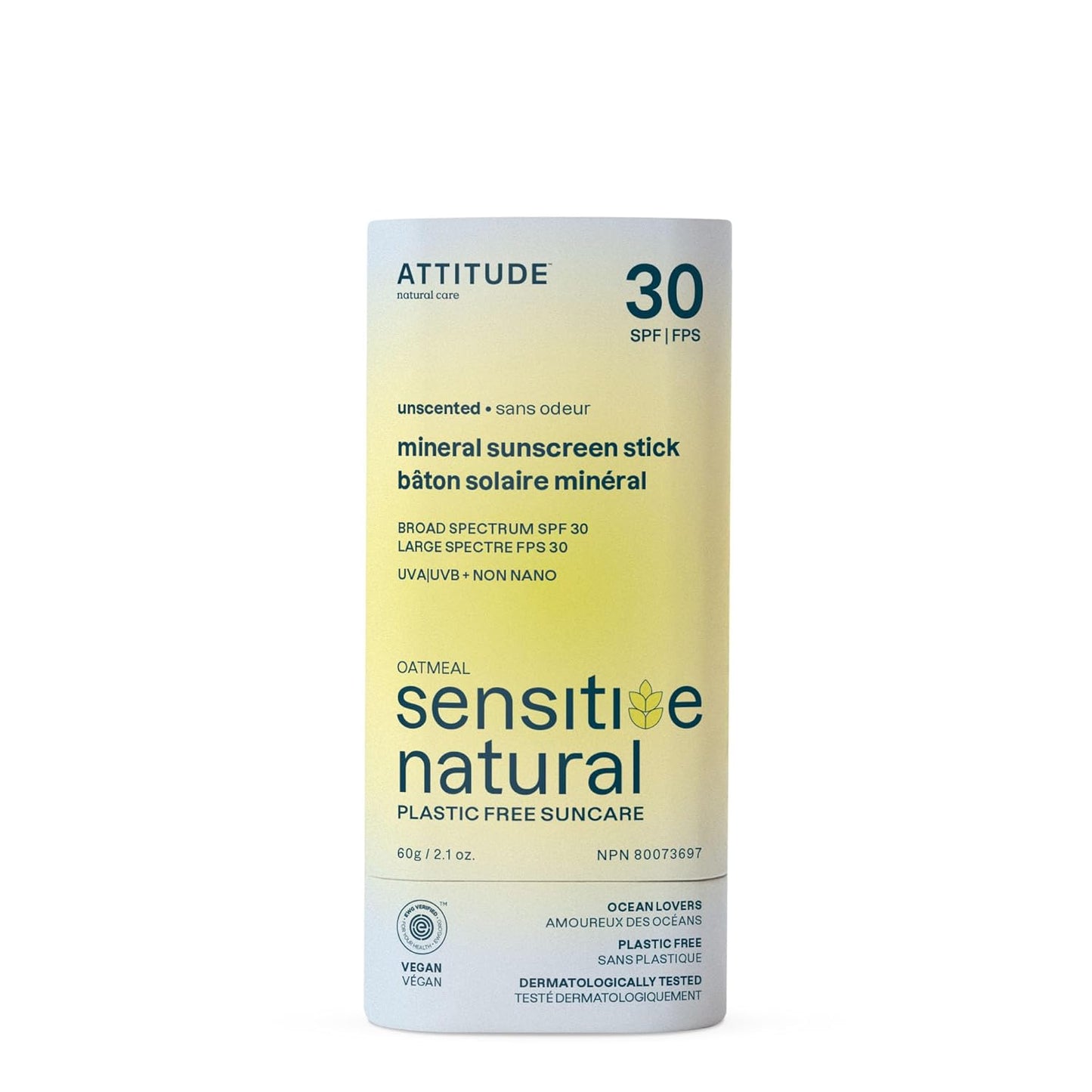 ATTITUDE SUNSCREEN,KID,FACE,STICK