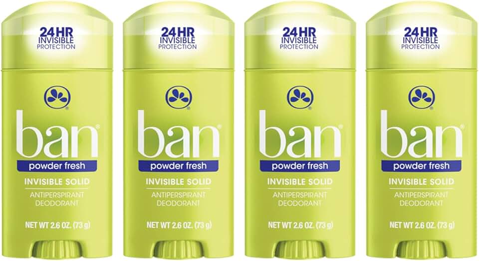 BAN DEODORANT UNSCENTED 3.5Z