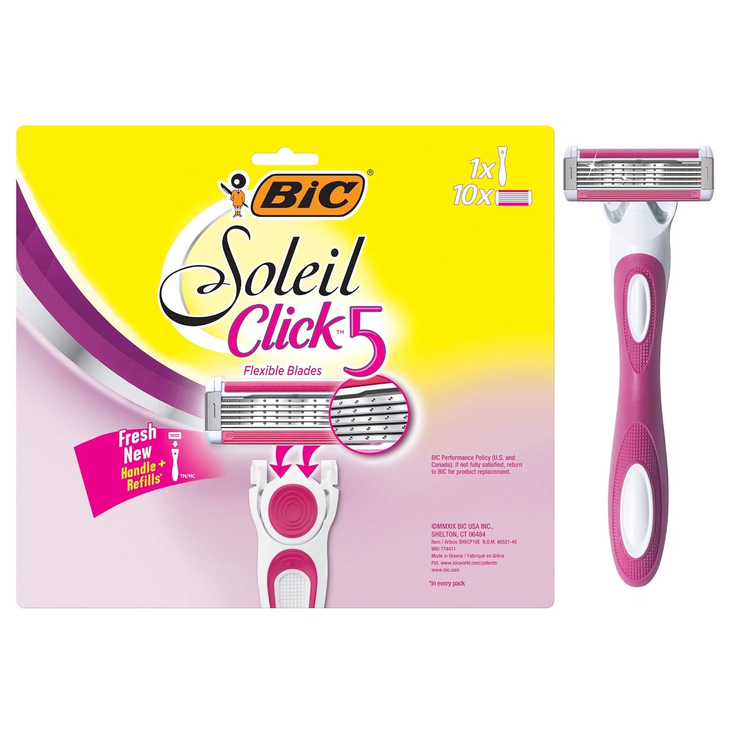 BIC SOLEIL BALANCE RAZOR 2 5BLDS