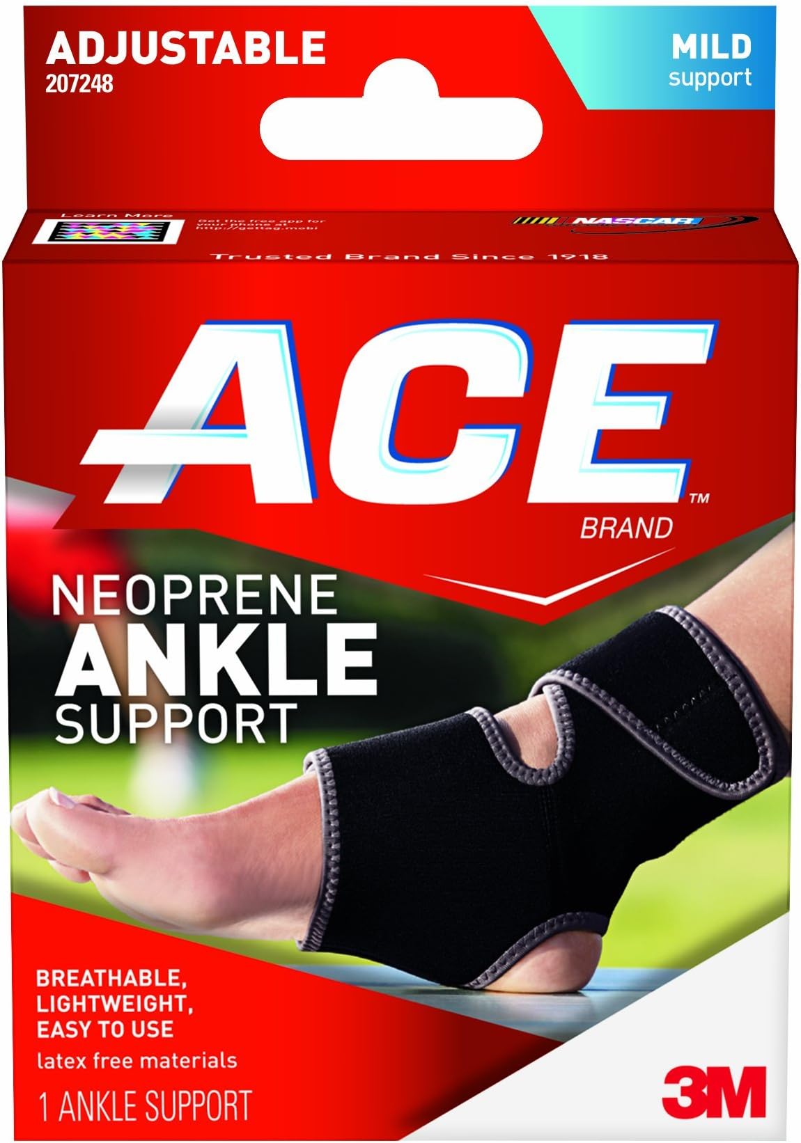 ACE ANKLE BRACE NEOPRENE ONE SIZE