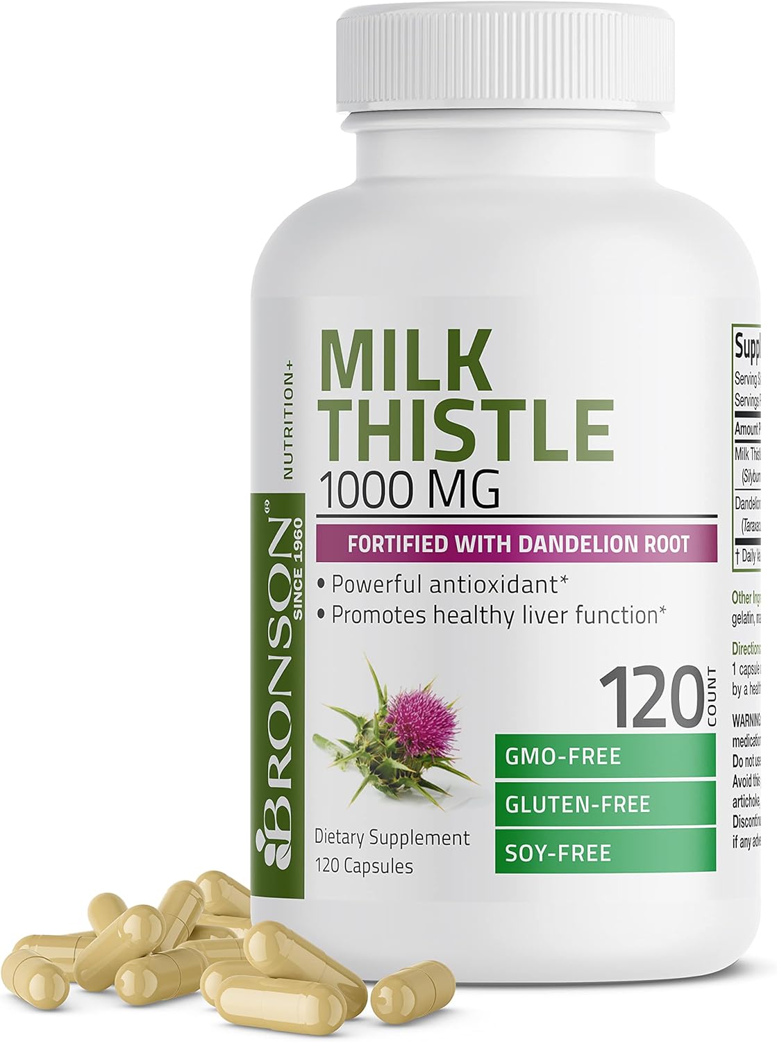 SDNE MILK THISTLE CP 1000MG 60