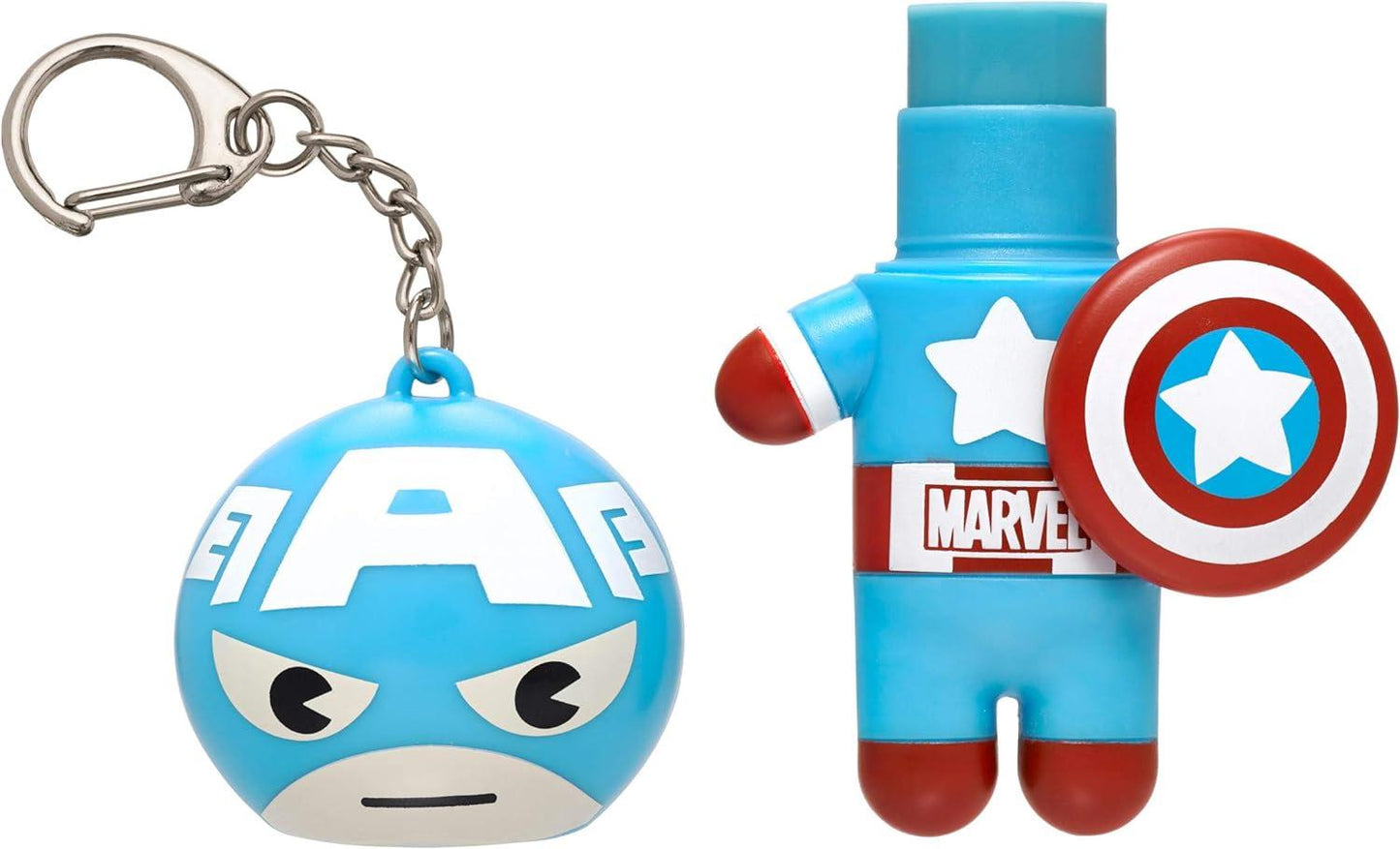 Lip Smacker Marvel Super Hero Lip Balm - Captain America Red, White, & Blue-Berry