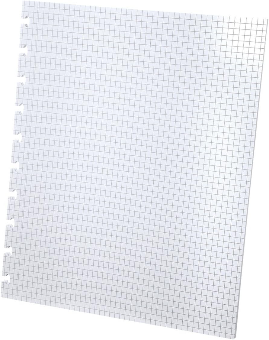 Ampad® Computation Book, Graph Ruled (4 x 4), Red Pressboard Covers, Ivory Paper, 76 Sheets