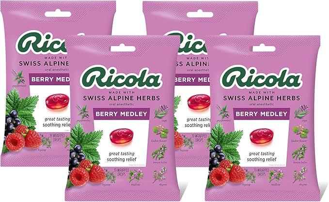 RICOLA BAG BERRY MEDLEY DRP 19CT