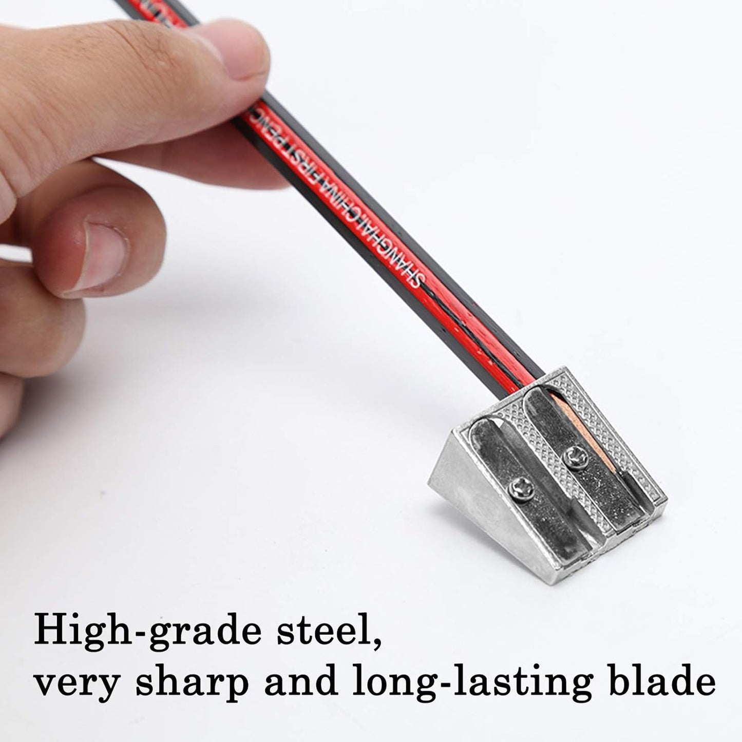 CLi Two-Hole Pencil Sharpener - Metal