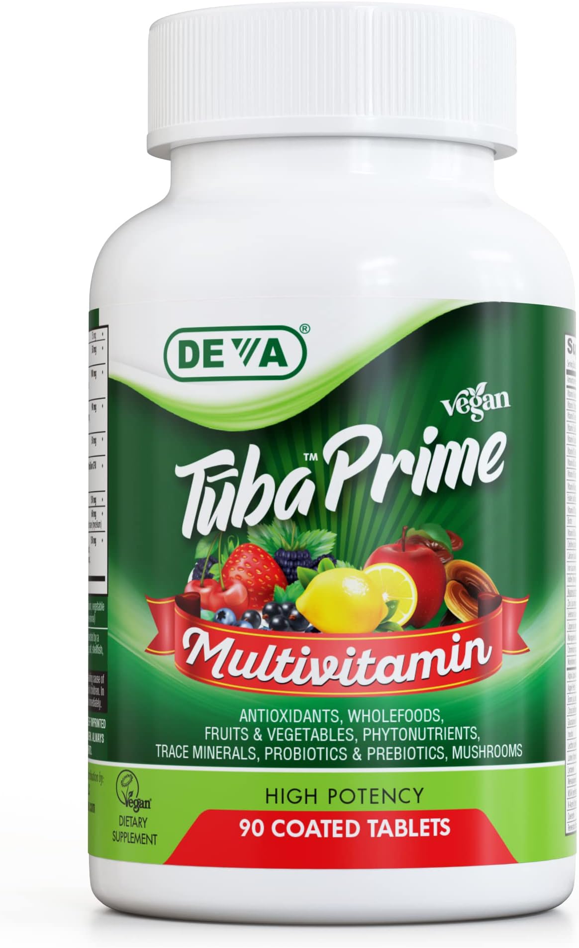 DEVA VEGAN VITAMINS MULTIVIT,TINY TAB,VEGAN