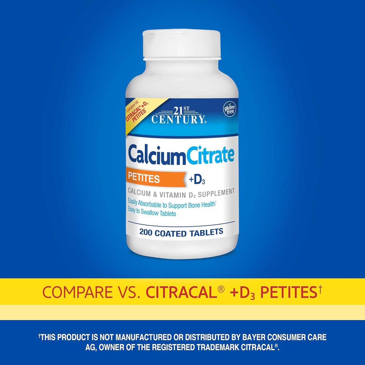 CALCIUM CIT-VITAMIN D3 CPL 100