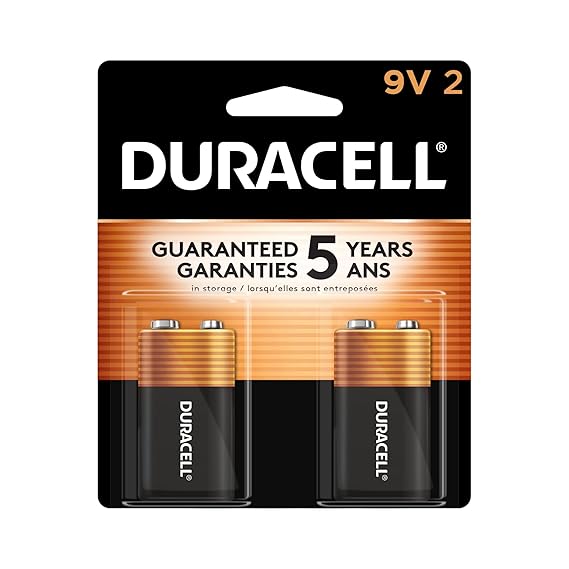 BATTERY DUR 9V 2PK MN1604B2Z