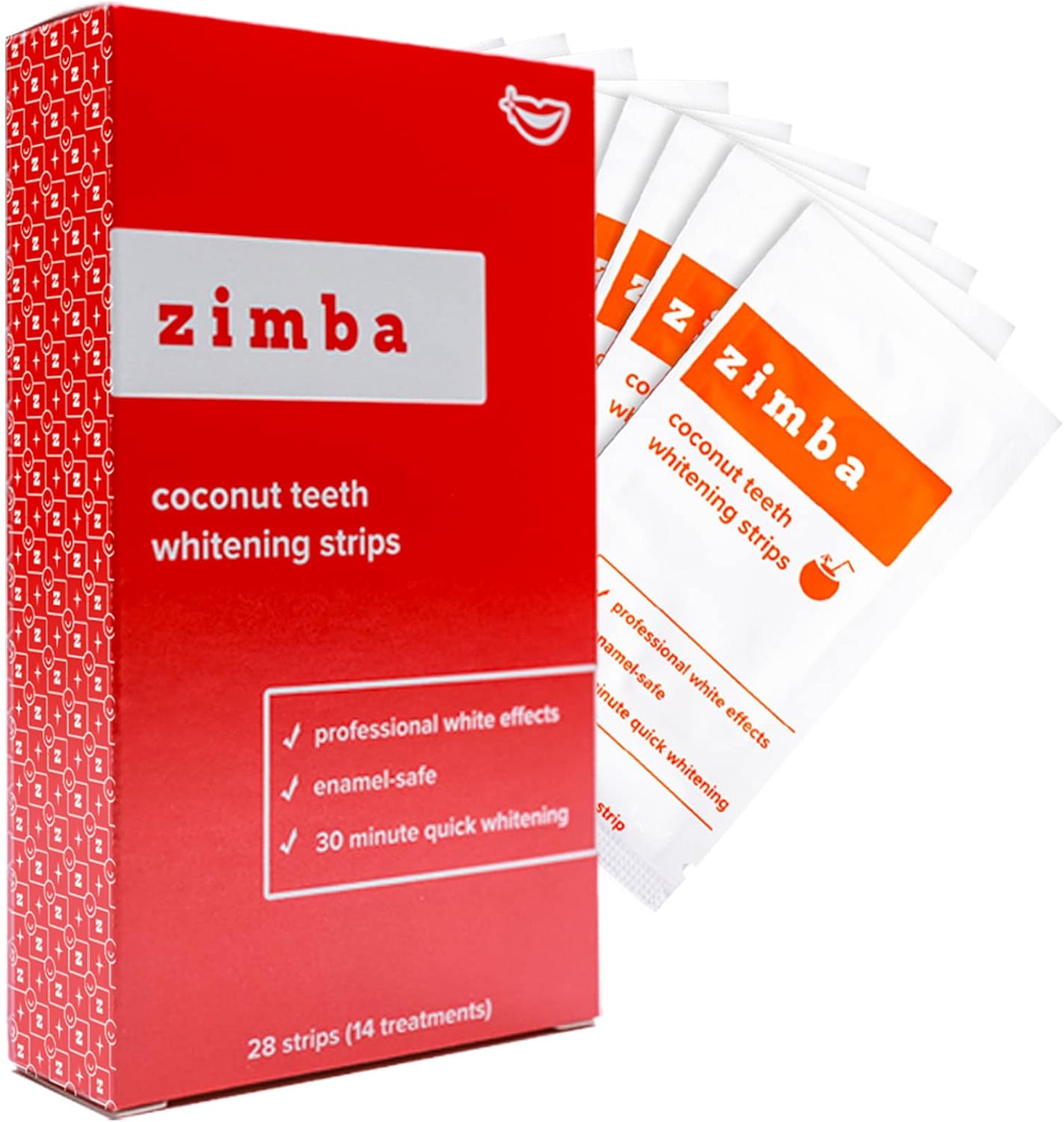 ZIMBA TEETH WHTN STRIPS,MINT