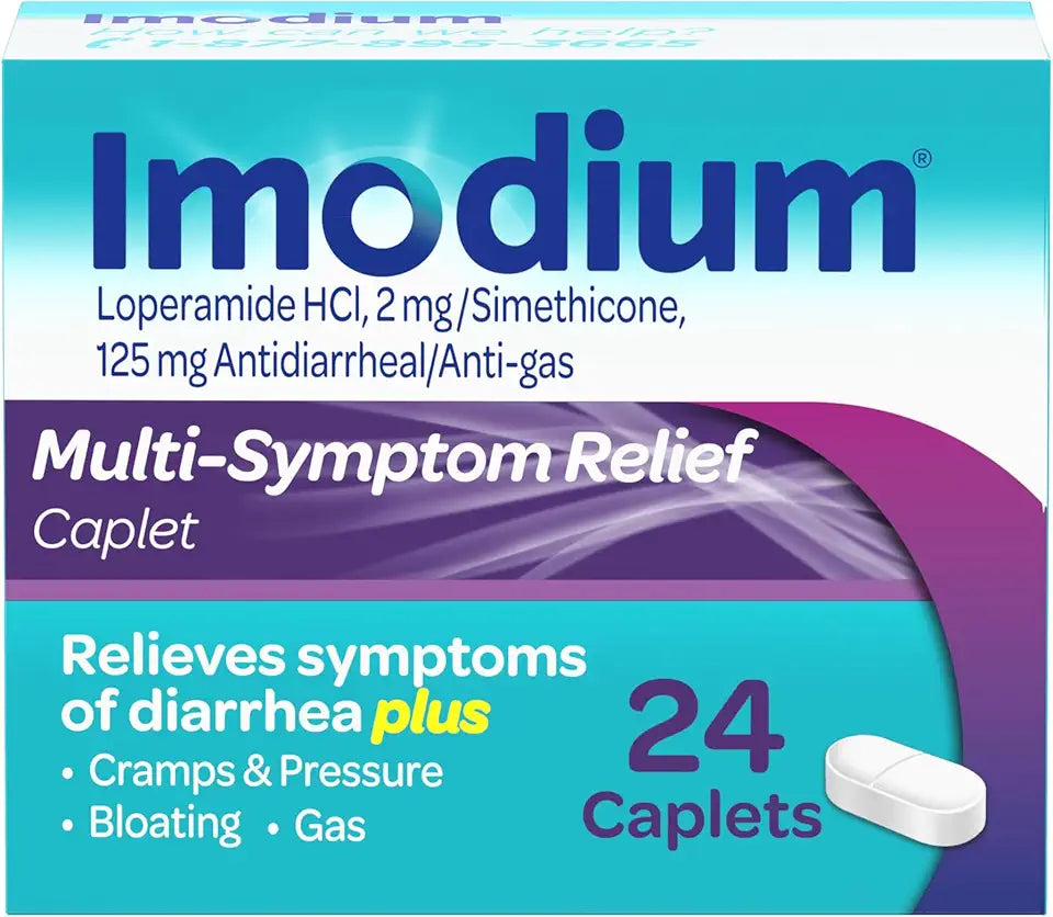IMODIUM M/S RLF TB 2-125MG 24CPLT