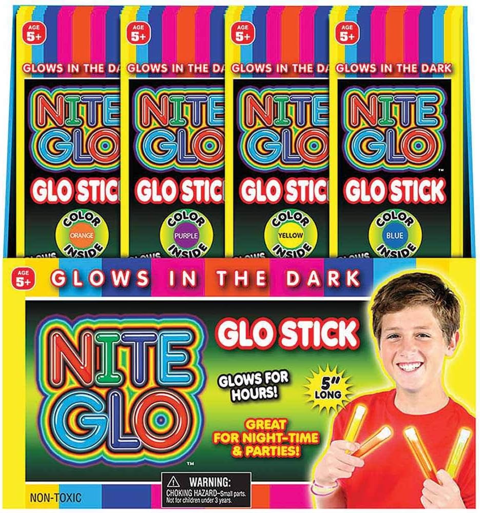 Nite Glo Glows In The Dark Glo Stick