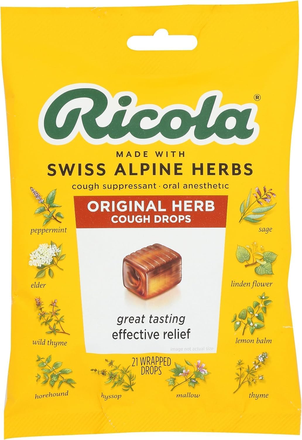 RICOLA STK ORIGINAL HERB DRP 20X9CT