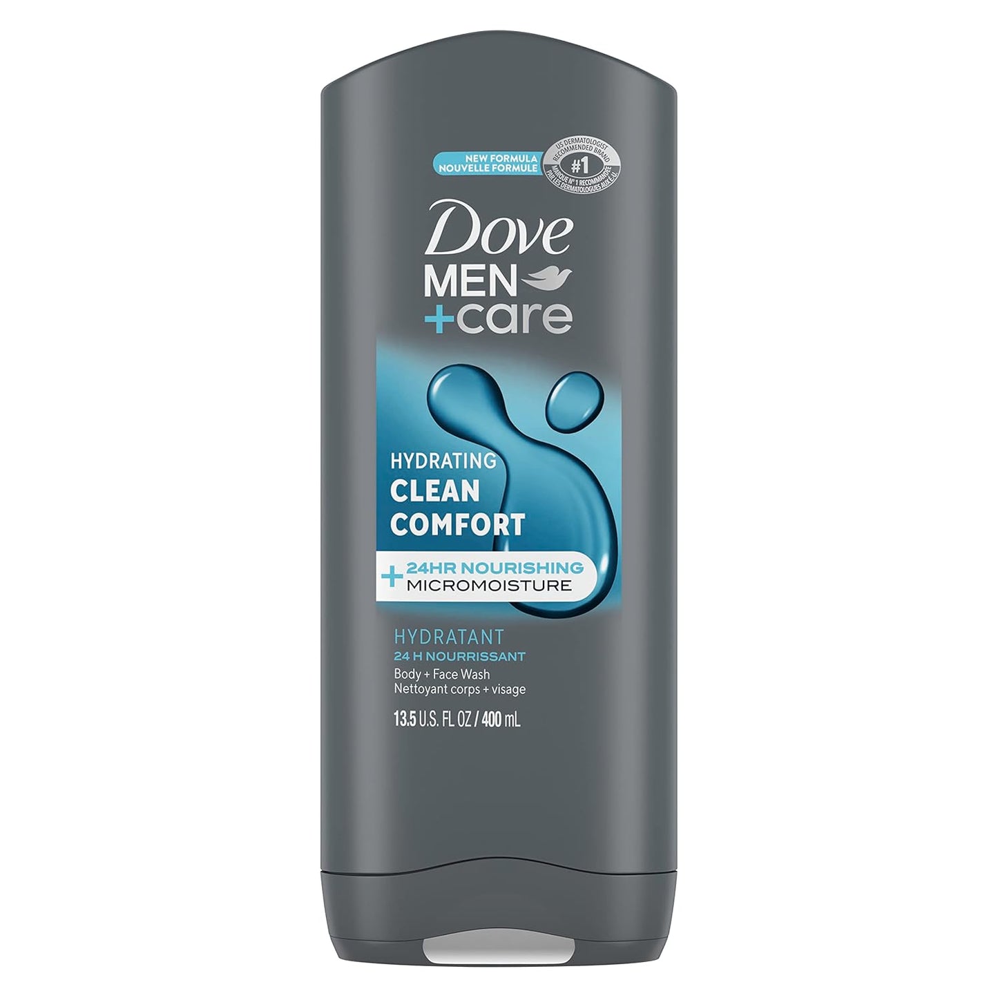 DOVE MEN+CARE LQ 18OZ F/B