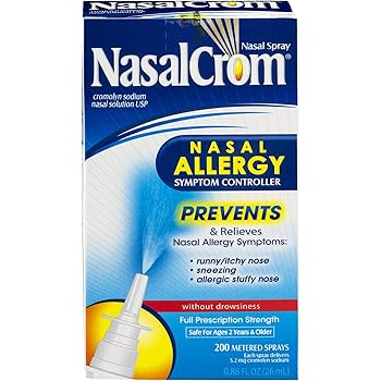 CROMOLYN SODIUM NASAL SPRAY 26ML B&L