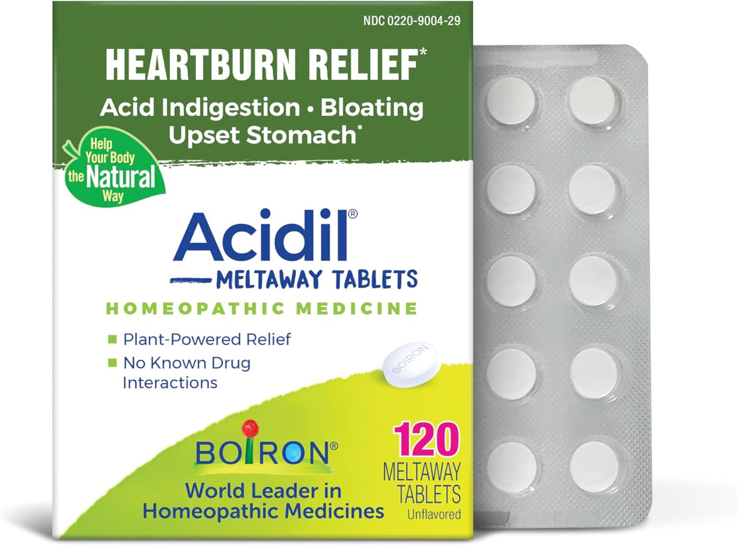 BOIRON HEARTBURN RELIEF,ACID CLM