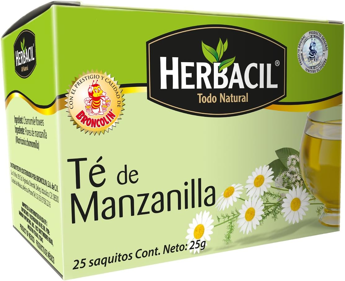 Herbacil Natural Chamomile Tea, 25 count