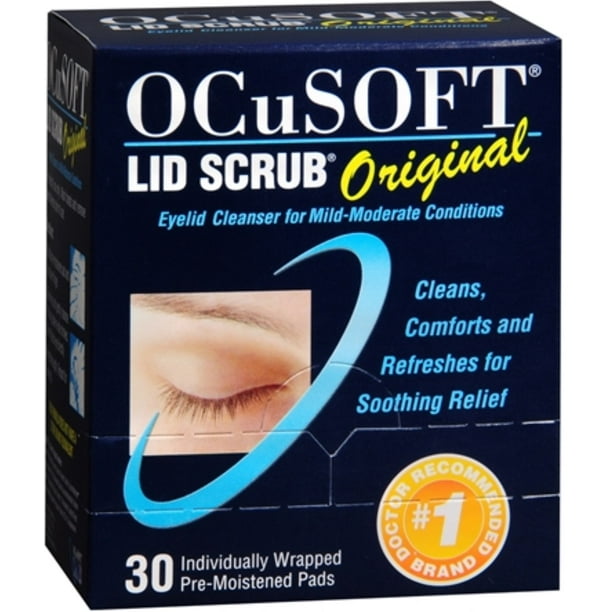 OCUSOFT LID SCRUB PA 30 ALLERGY