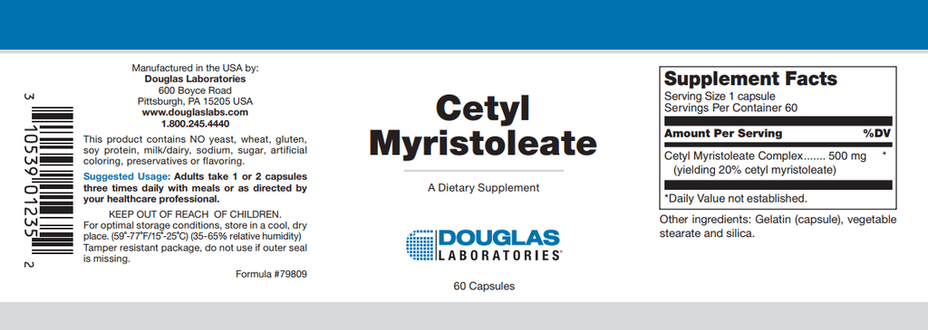 CETYL MYRISTOLEATE (40%) WAX 100 GM DS