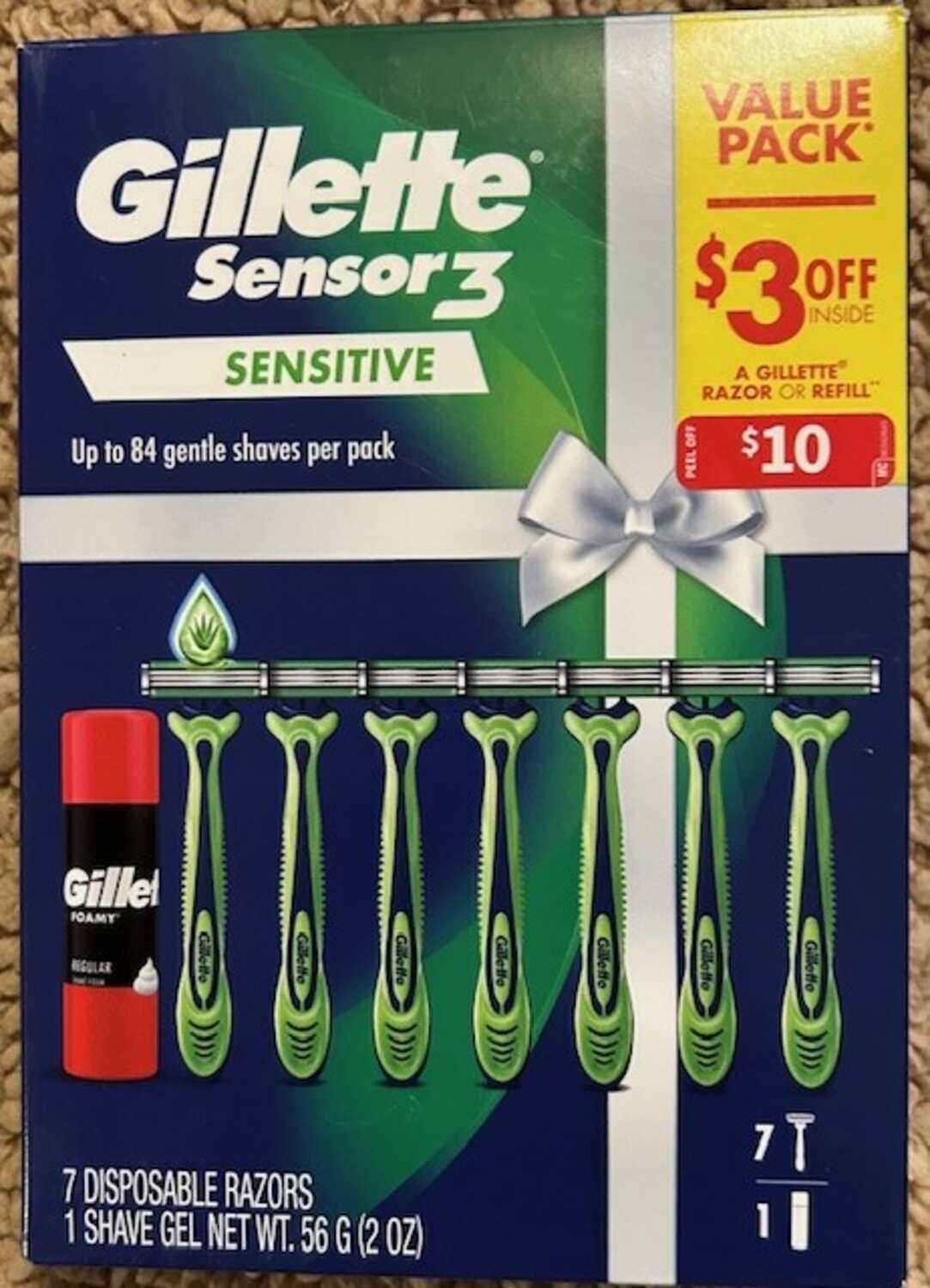 GILLETTE SERIES SENS AFTR SHV LOT 2.54OZ