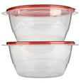 Rubbermaid TakeAlongs Small Bowl Food Storage Containers, 3.2 Cups, 4.0 CT