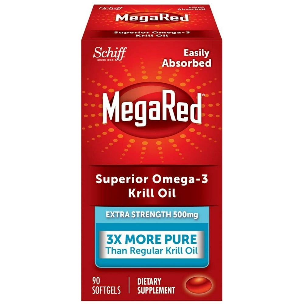 MEGARED OMEGA-3 KRILL OIL 500MG SGC 40CT