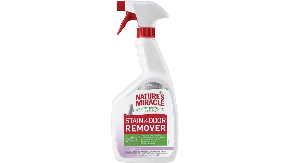 NATURES MIRACLE STAIN & ODOR SPRAY 24 OZ