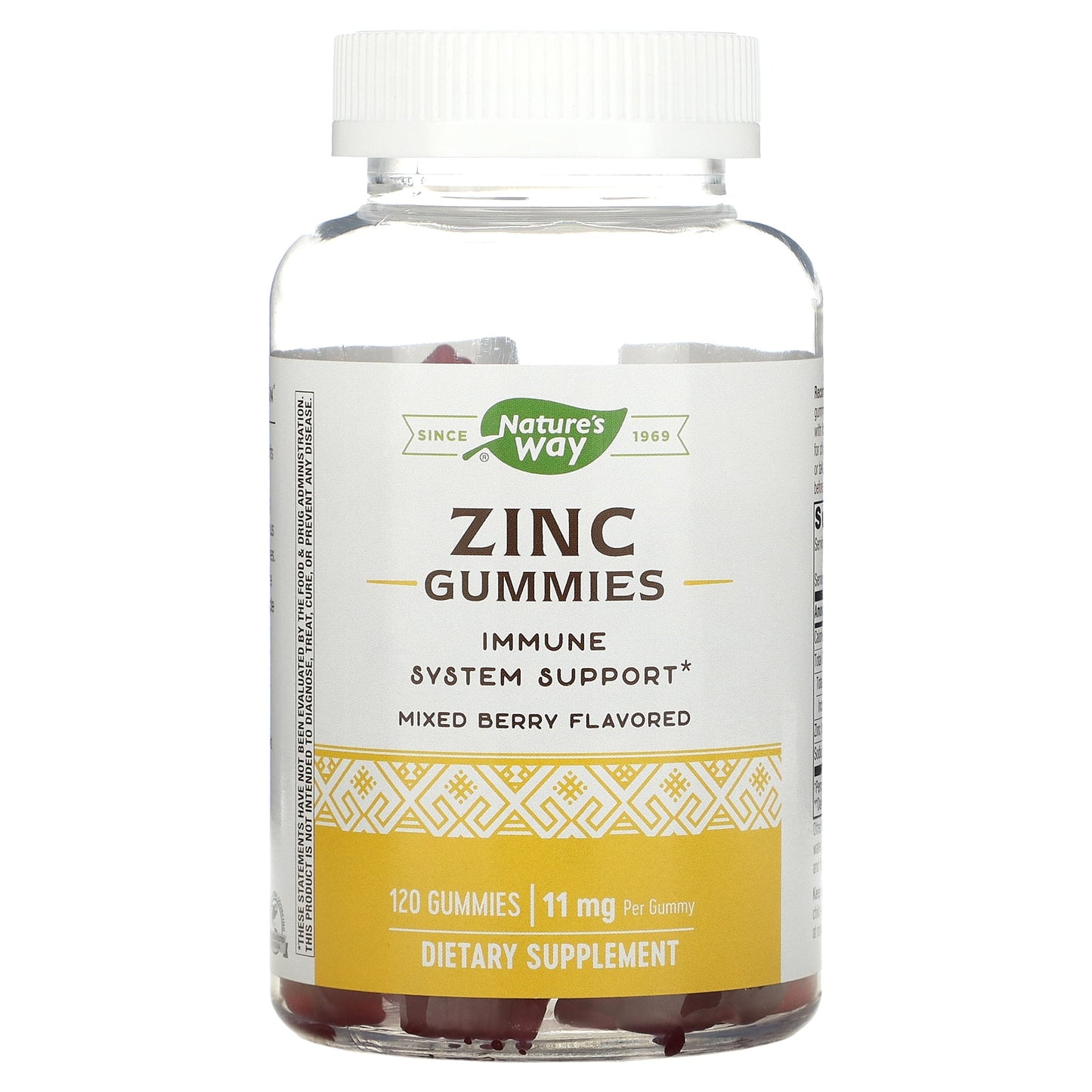 NATURE'S WAY ZINC GUMMY,11 MG