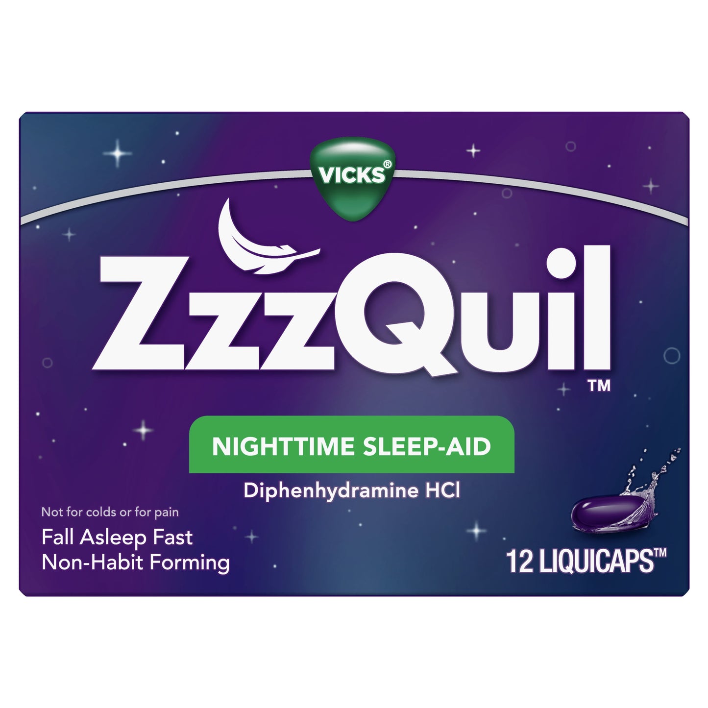 VICKS ZZZQUIL CW 48 GMM LV/CH