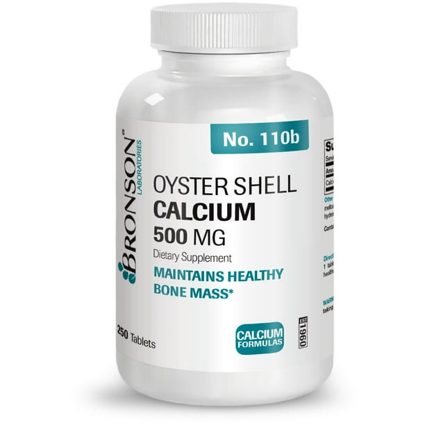 OYSTER SHELL CALCIUM 500 MG TAB 250