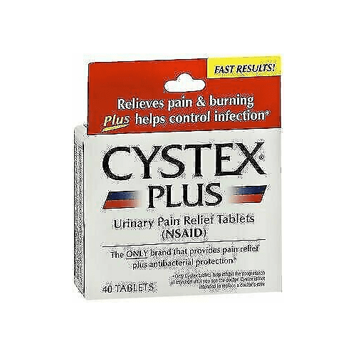 CYSTEX PLUS URINARY PAIN RELIEF TAB 40CT