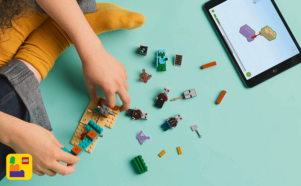 LEGO MINECRAFT 4ILAGER DESRT DSHP
