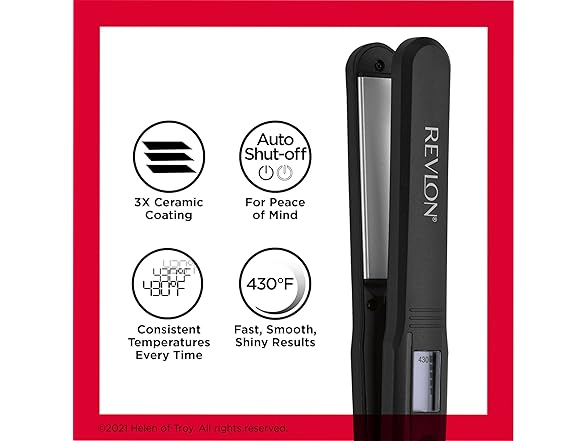 Revlon Flat Iron 1.5Inch Ceramic