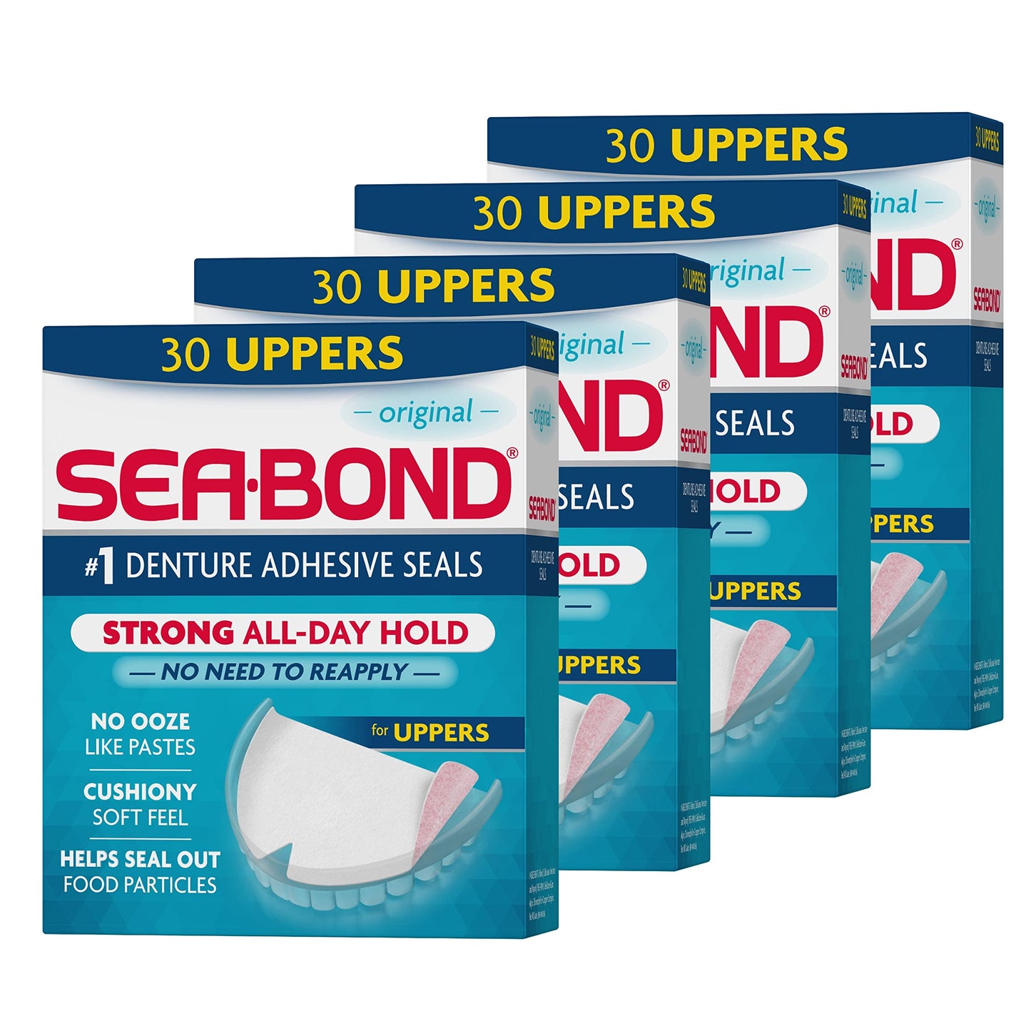 SEA BOND DENTURE ADHESIVE UPPER 15CT