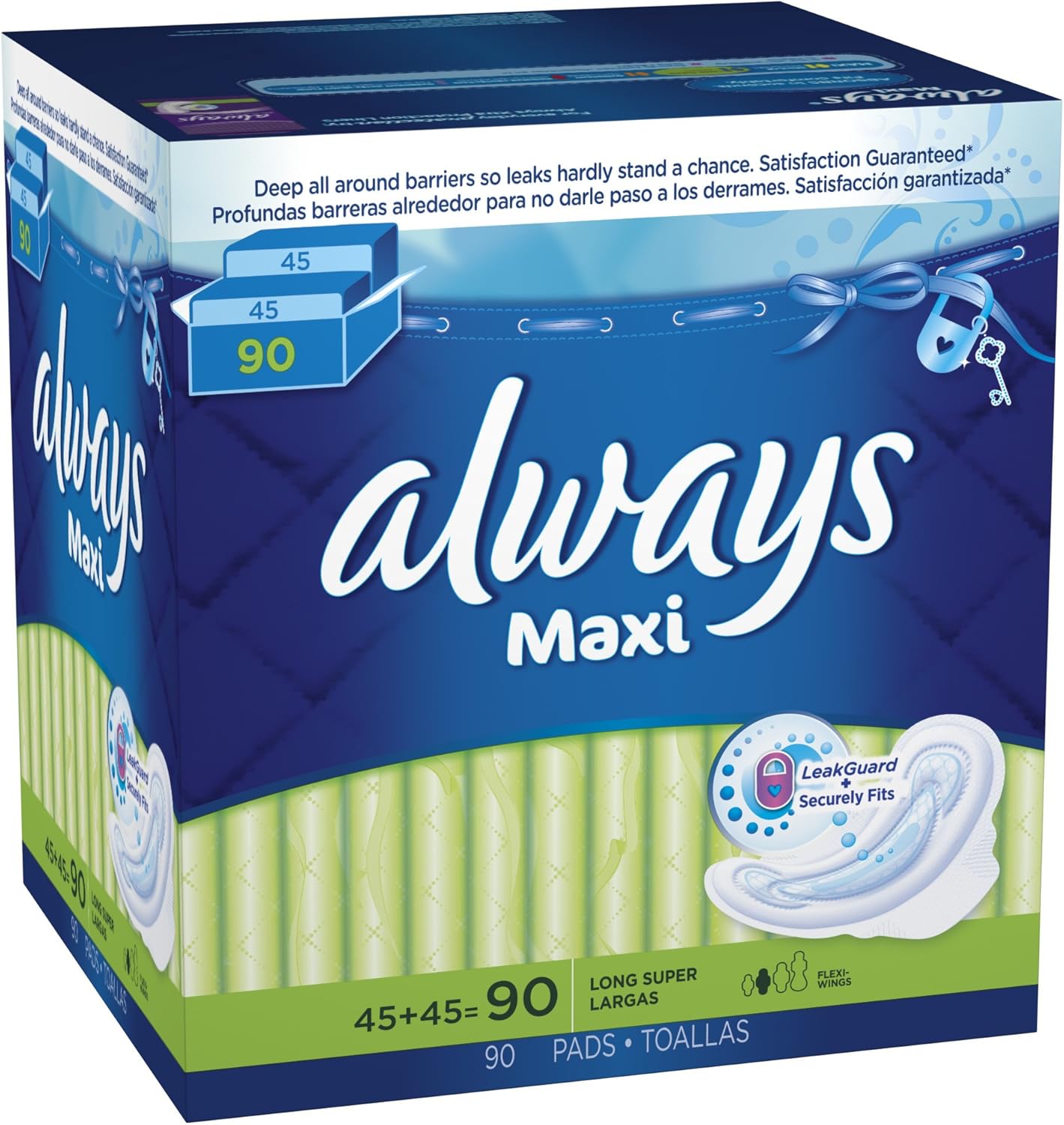 ALWAYS MAXI LG PA 8X18 SPR WNG