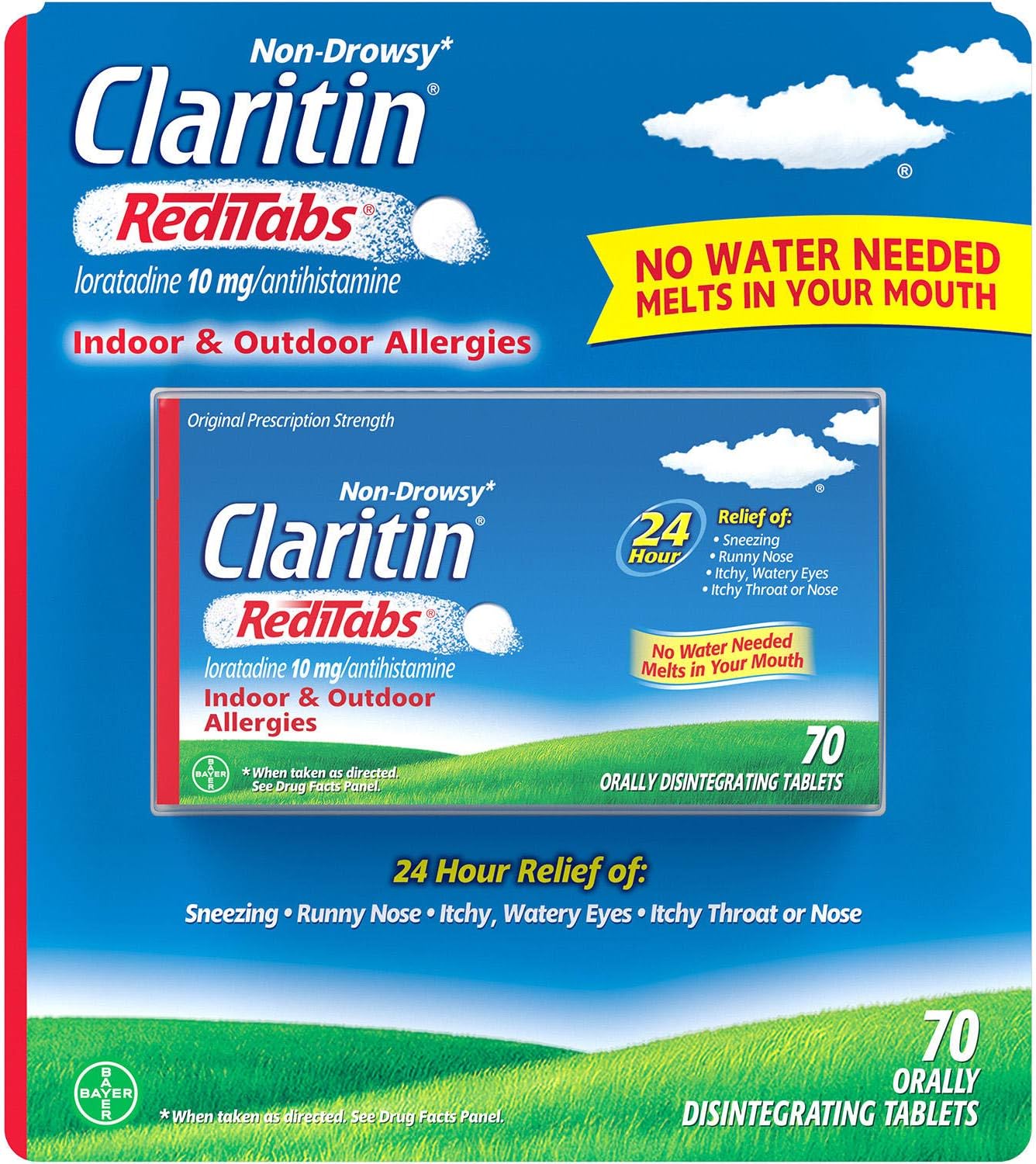 CLARITIN 10MG 24HR REDITAB 30CT