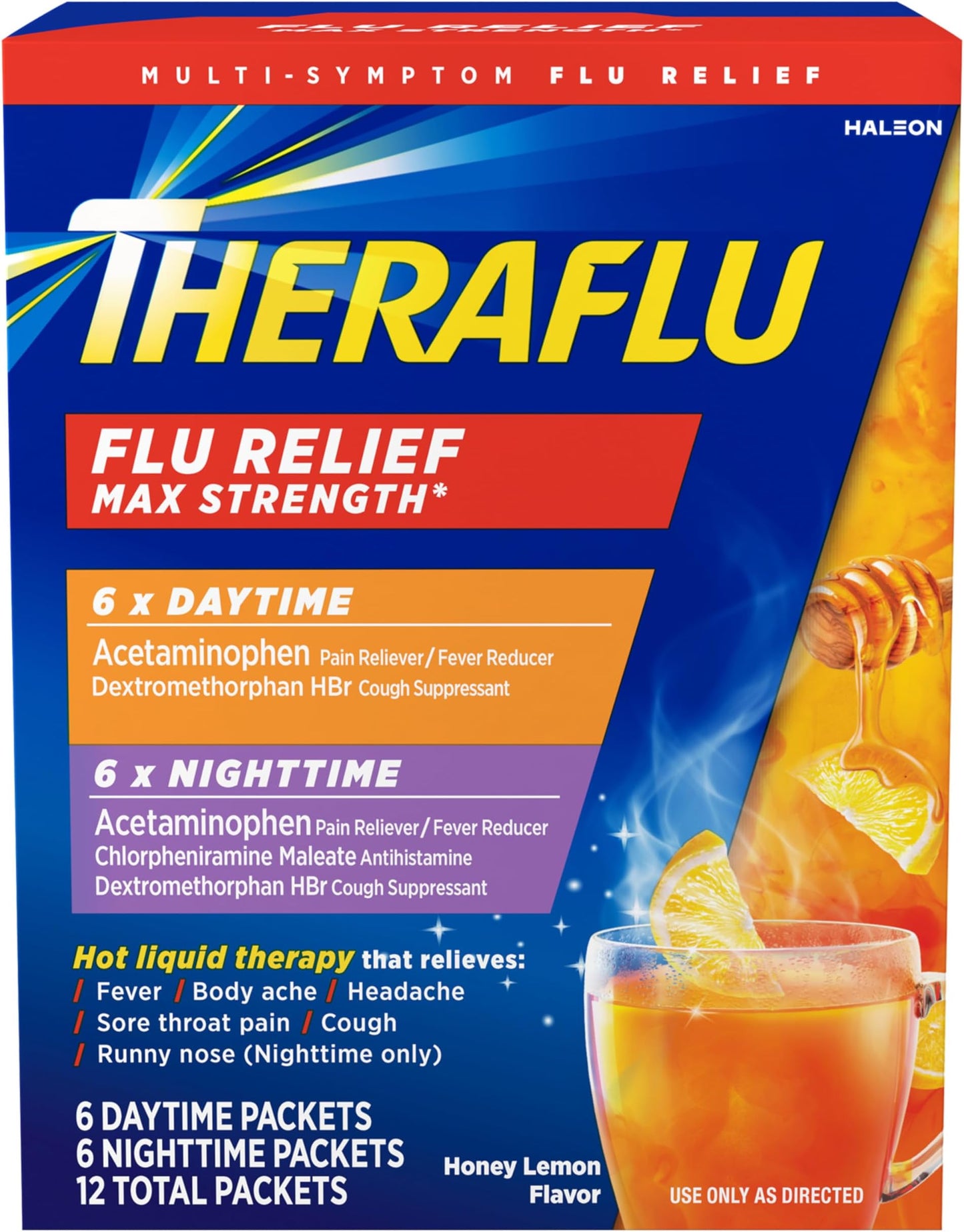 THERAFLU XPRSMX SV CLD&CGH DY/NT CPL40CT