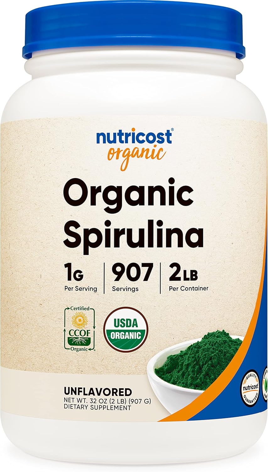 BARE ORGANICS SPIRULINA,OG2,POWDER