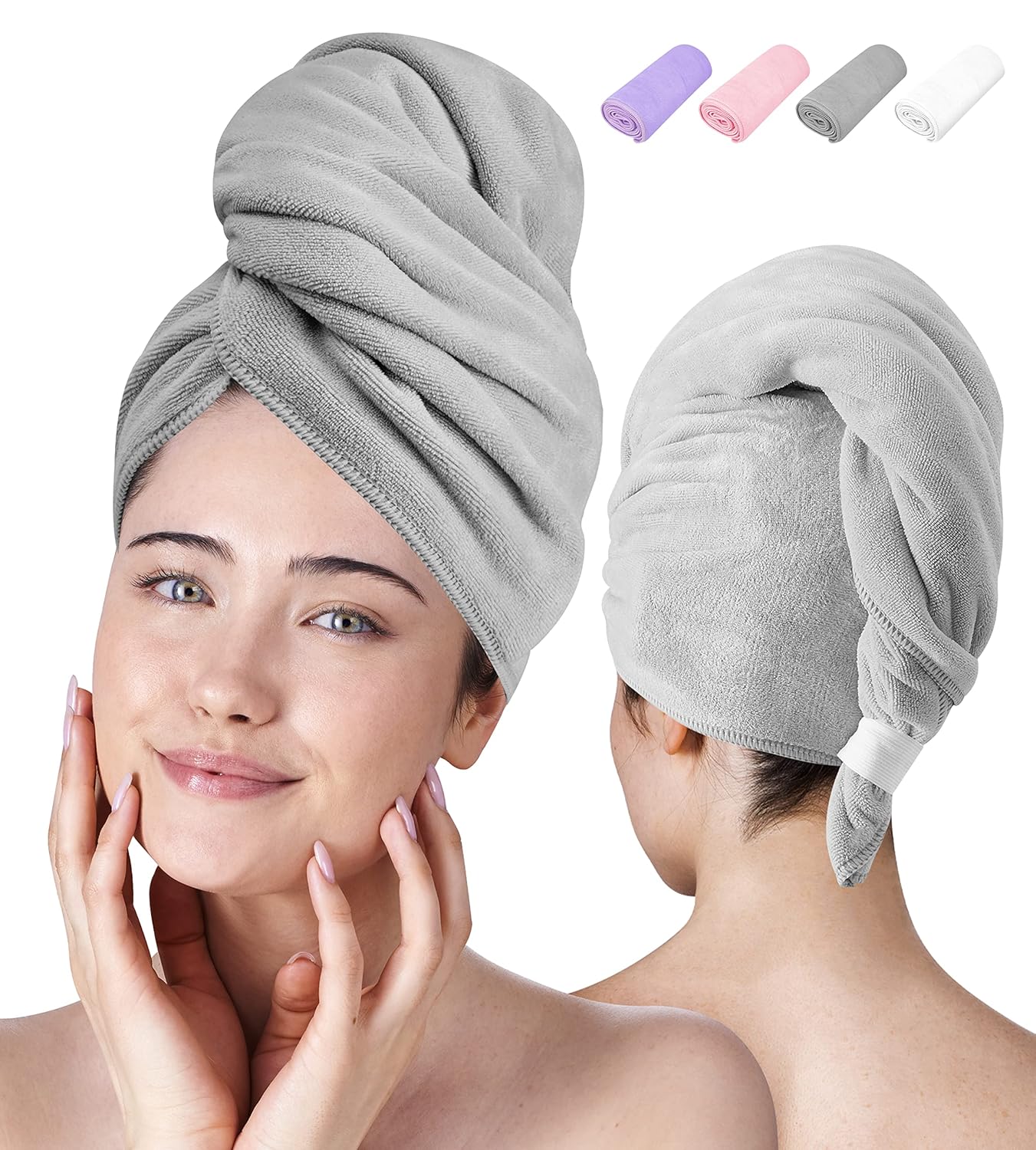 NAT CURLY HAIR TOWEL