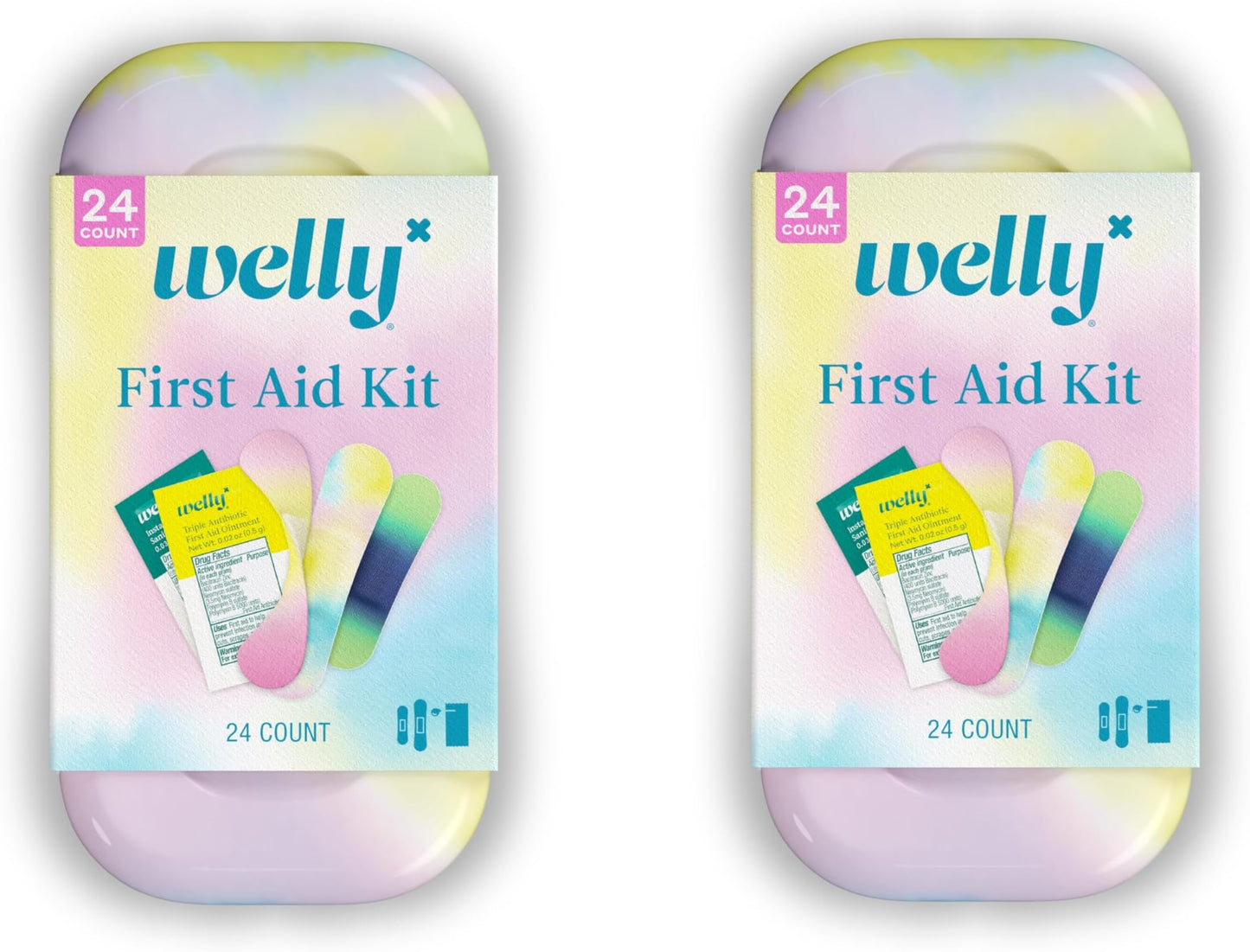 WELLY FIRST AID BRVRY BDGS,ASST,COLORWASH