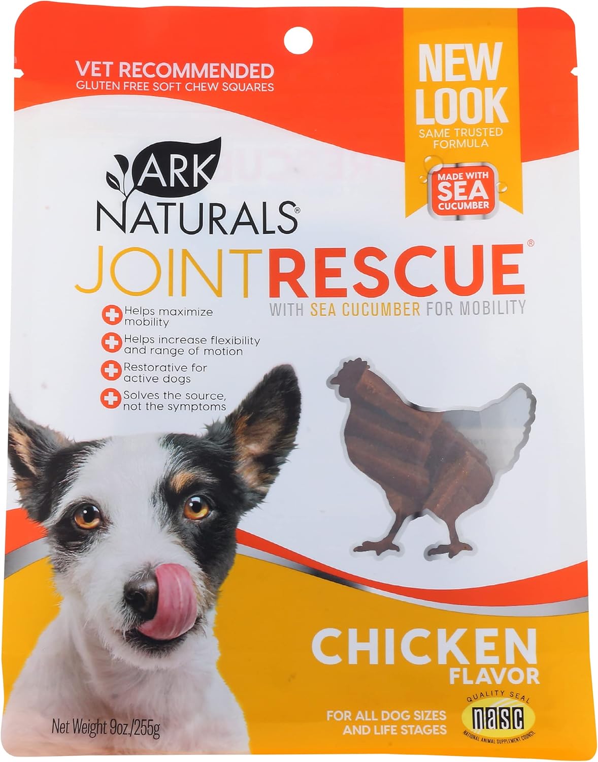 ARK NATURALS PET JERKY,BEEF,JOINT RESC
