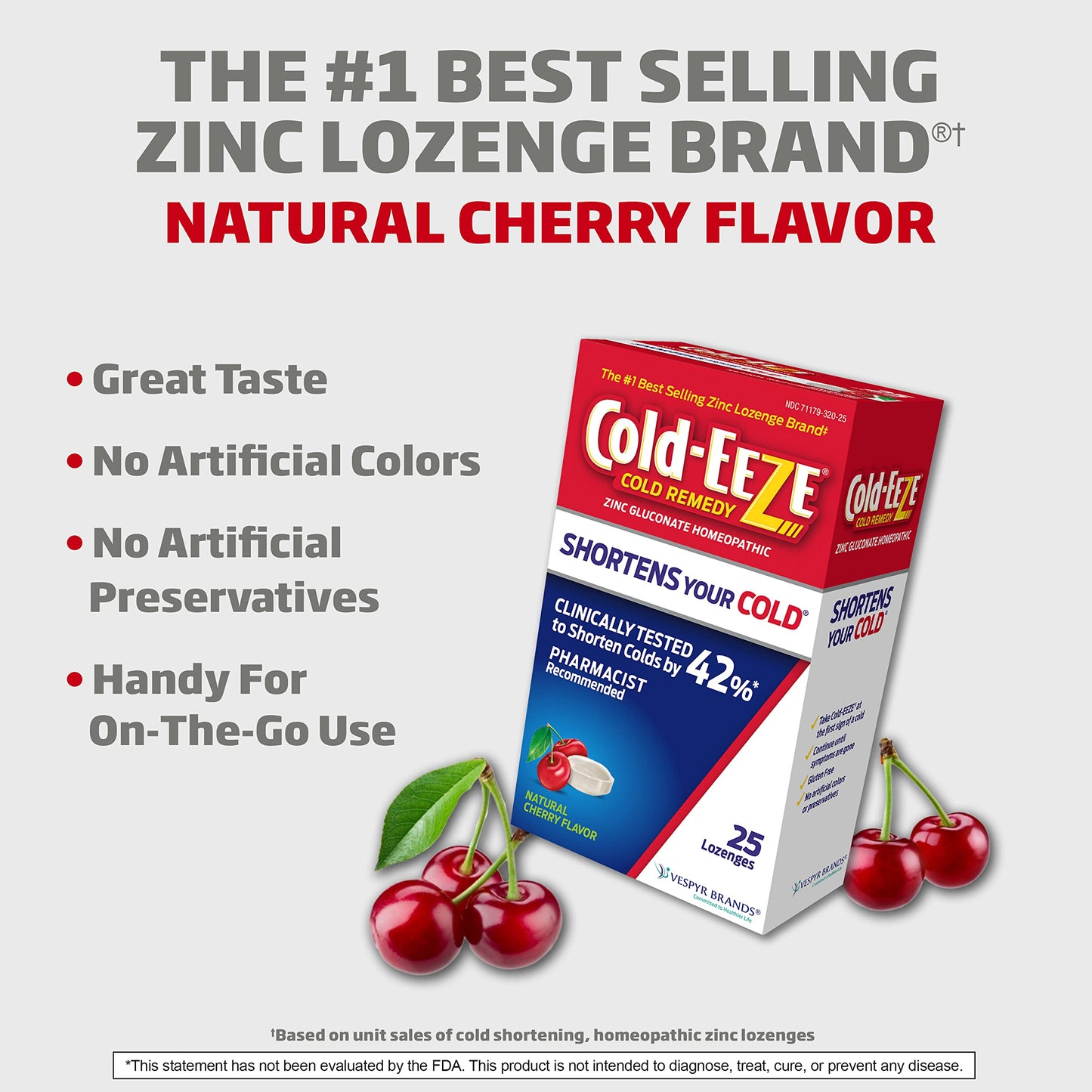 COLD-EEZE PLUS DEFNS HONEY LEMN LOZ 25CT